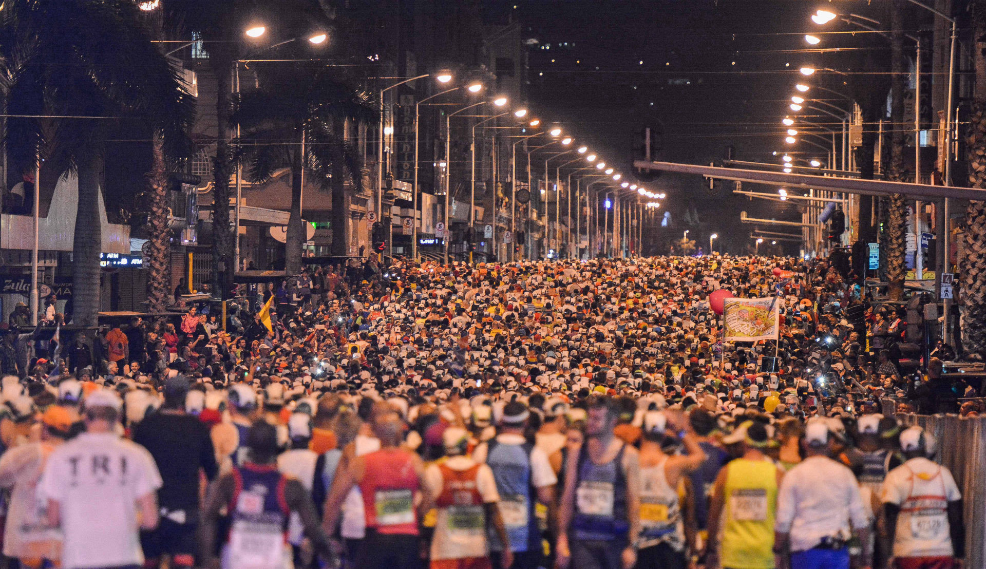Runners at the Comrades Marathon